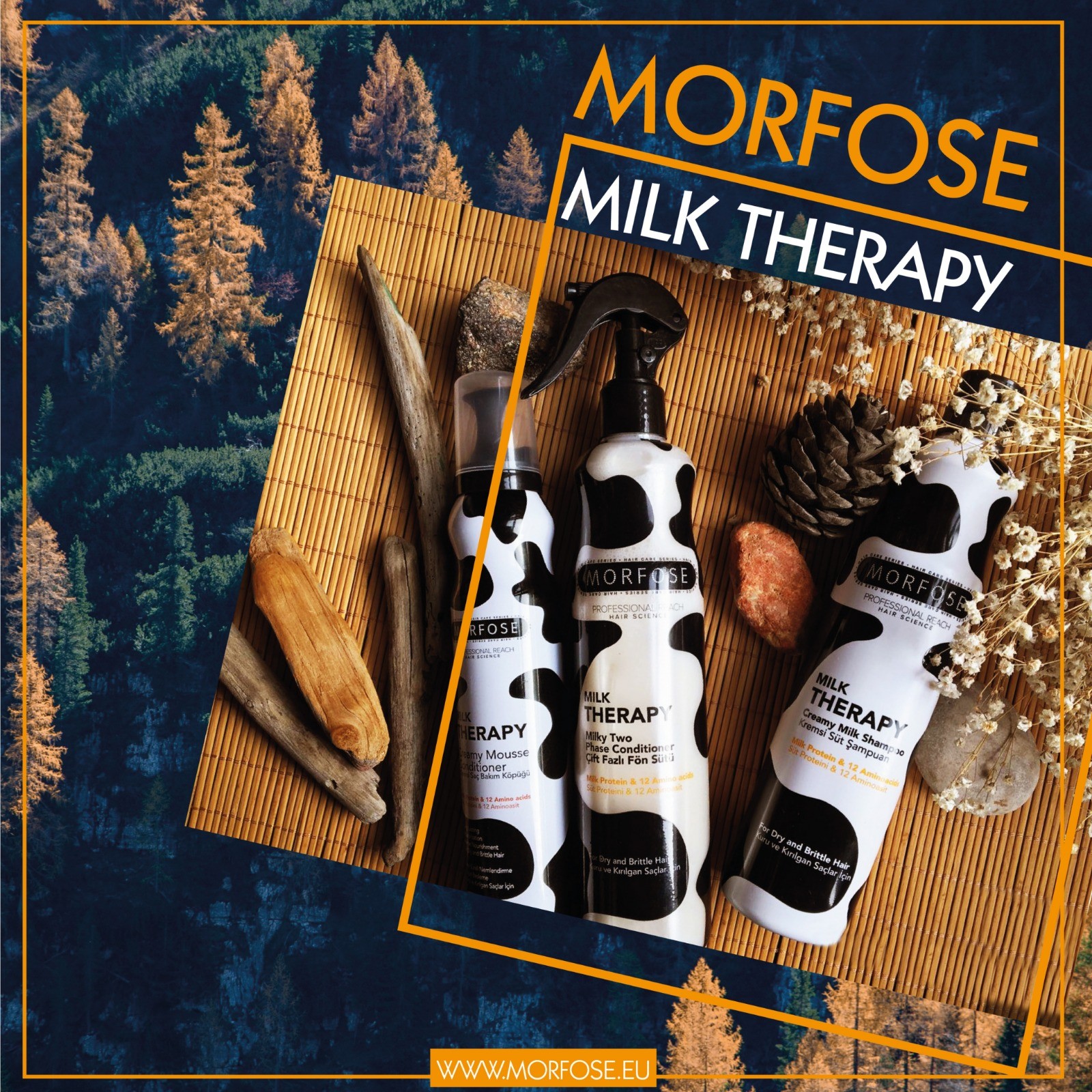 Morfose Milk Therapy Two Phase Cond 400ml