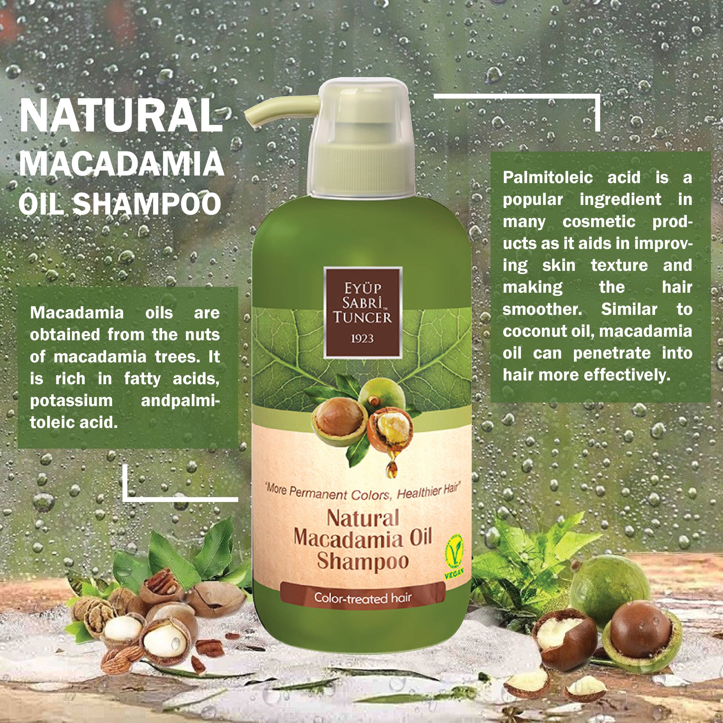 Natural Macadamia Oil Shampoo 600ml
