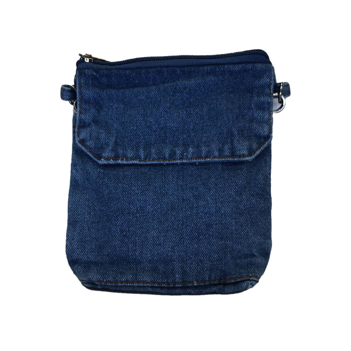 Character Denim Sling Bag