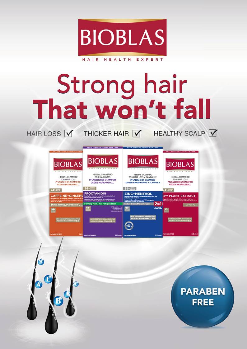 Bioblas Herbal Hair Loss Shampoo For Anti Dandruff 360 ml